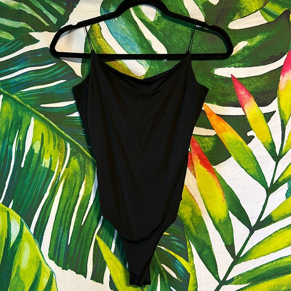 Meshki Spaghetti Strap Bodysuit